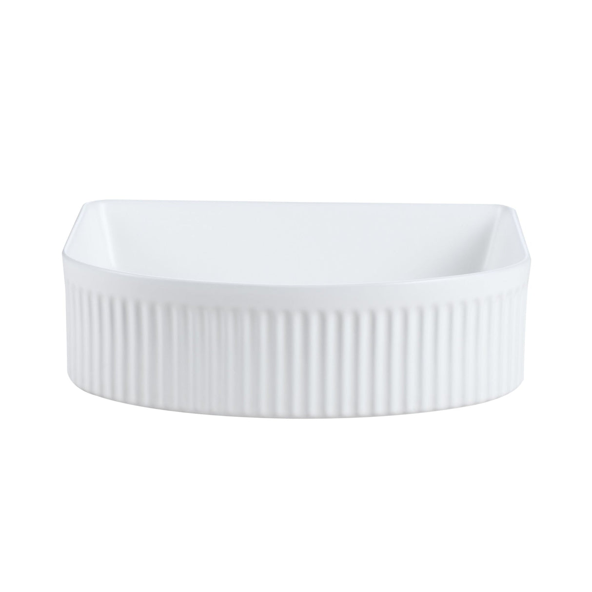 CORA 40 Above Counter Fluted Arch Basin