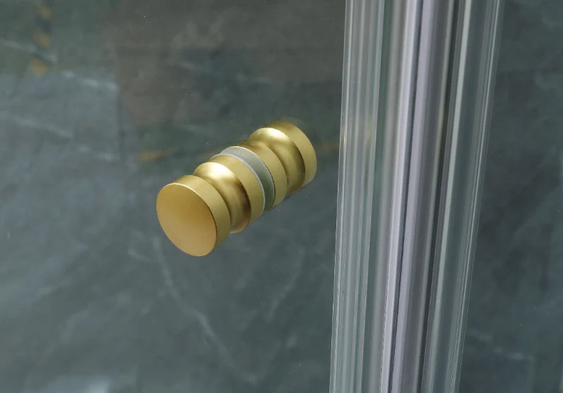 COVEY Wall To Wall Diamond Frameless Pivot Hinge Door Shower Screen