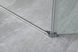 COVEY Wall To Wall Diamond Frameless Pivot Hinge Door Shower Screen