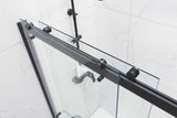 COVEY Wall To Wall Frameless Double Sliding Door Shower Screen (By-pass Sliding Door)