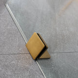 COVEY Wall To Wall Diamond Frameless Pivot Hinge Door Shower Screen