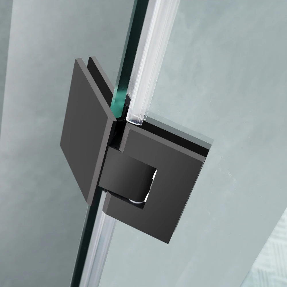 COVEY Wall To Wall Diamond Frameless Pivot Hinge Door Shower Screen