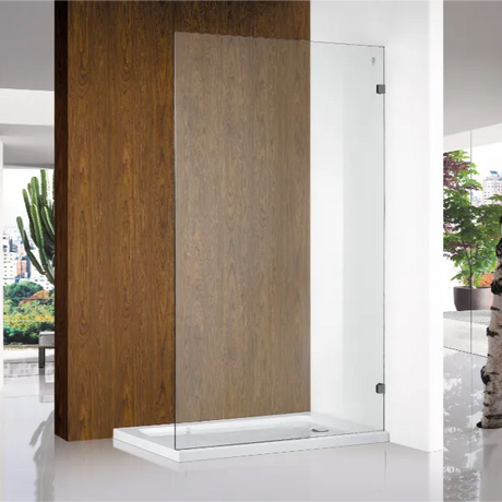 COVEY Frameless Walk-in Single Panel Clear Shower Screen