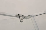 COVEY Semi-Framed Pivot Door Diamond Shower Screen