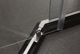 COVEY Semi-Framed Pivot Door Diamond Shower Screen