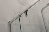 COVEY Semi-Framed Corner Wall To Wall Pivot Door Shower Screen