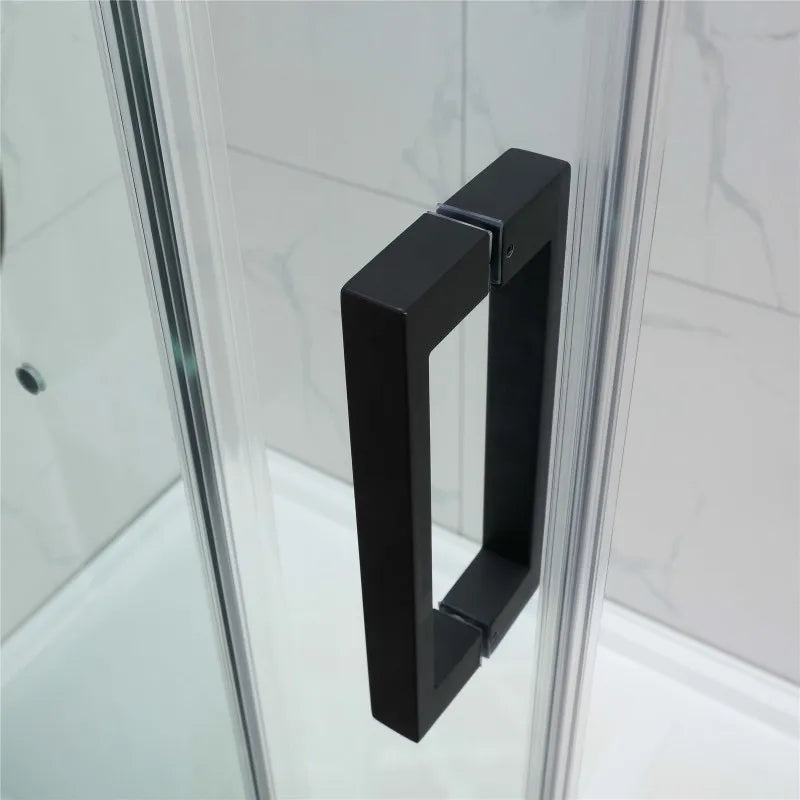 COVEY Wall to Wall Frameless Single Sliding Door Bathtub Screen
