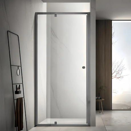 COVEY Semi-Frame Corner Wall To Wall Pivot Door Shower Screen