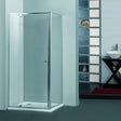 COVEY Semi-Frame Corner Wall To Wall Pivot Door Shower Screen