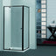 COVEY Semi-Frame Corner Wall To Wall Pivot Door Shower Screen