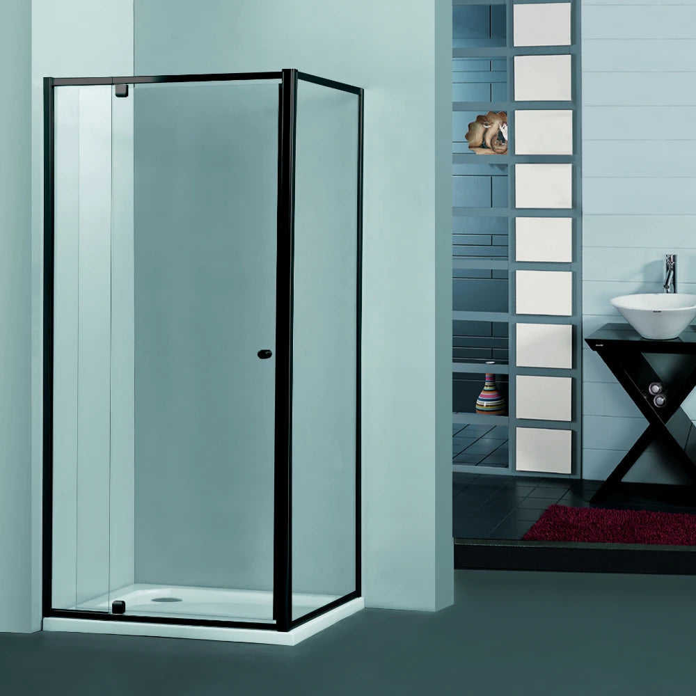 COVEY Semi-Frame Corner Wall To Wall Pivot Door Shower Screen