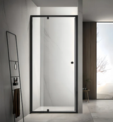 COVEY Semi-Frame Corner Wall To Wall Pivot Door Shower Screen