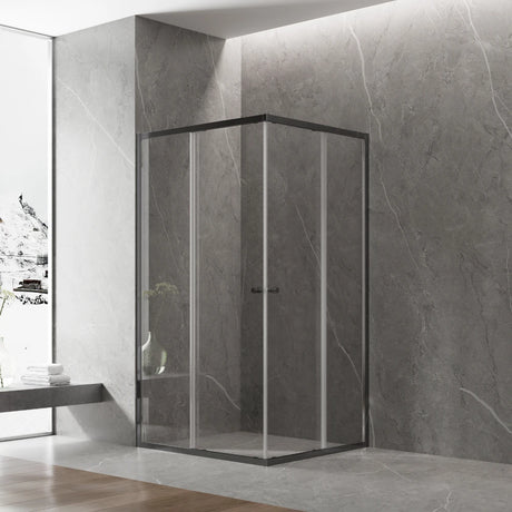 COVEY Semi-Frame Double Corner Sliding Door Square & Rectangular Shower Screen