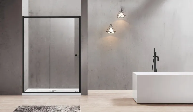 COVEY Semi-Frame Single Sliding Door Shower Screen