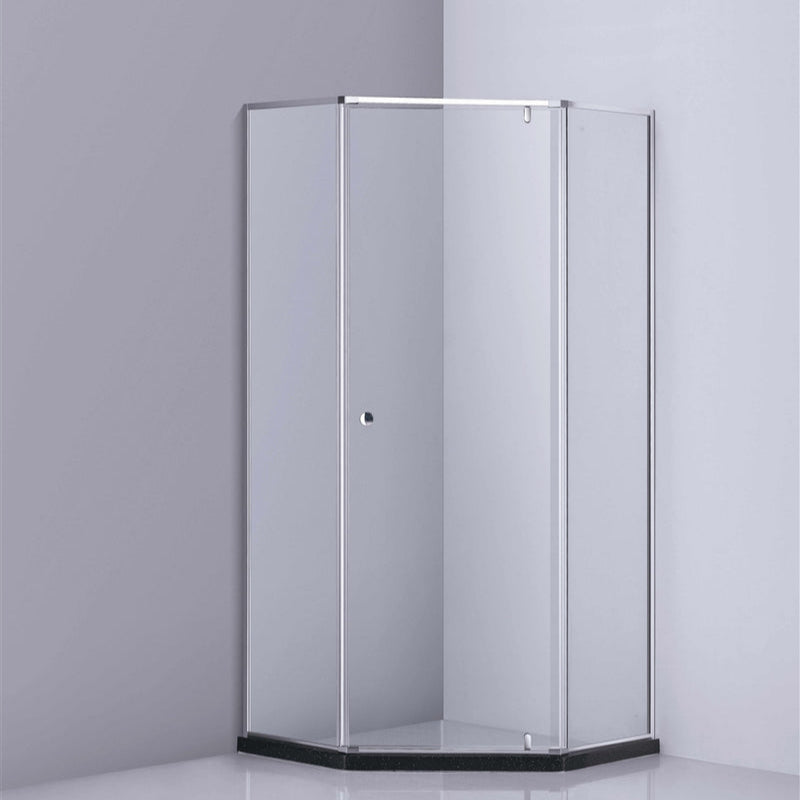 COVEY Semi-Framed Pivot Door Diamond Shower Screen