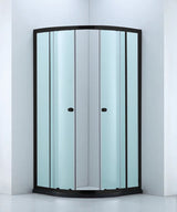 COVEY Wall To Wall Semi-Framed Curved Sliding Door Shower Screen