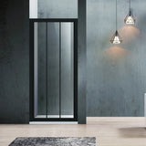 COVEY Wall To Wall Semi-Framed Triple Sliding Door With 3 Panels Shower Screen