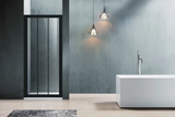 COVEY Wall To Wall Semi-Framed Triple Sliding Door With 3 Panels Shower Screen