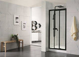COVEY Wall To Wall Semi-Framed Triple Sliding Door With 3 Panels Shower Screen