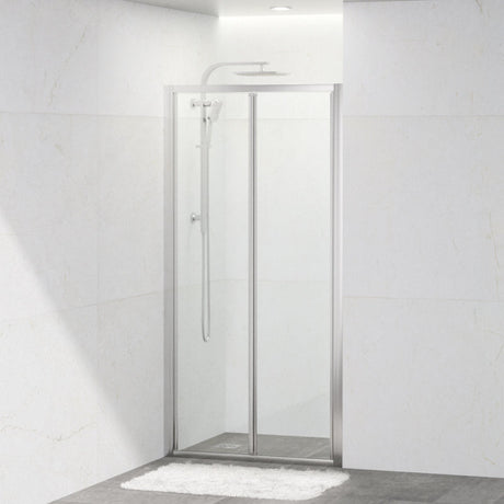 COVEY Wall to Wall Full Frame Bi-Fold Swing Door Shower Screen