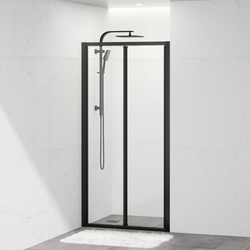 COVEY Wall to Wall Full Frame Bi-Fold Swing Door Shower Screen