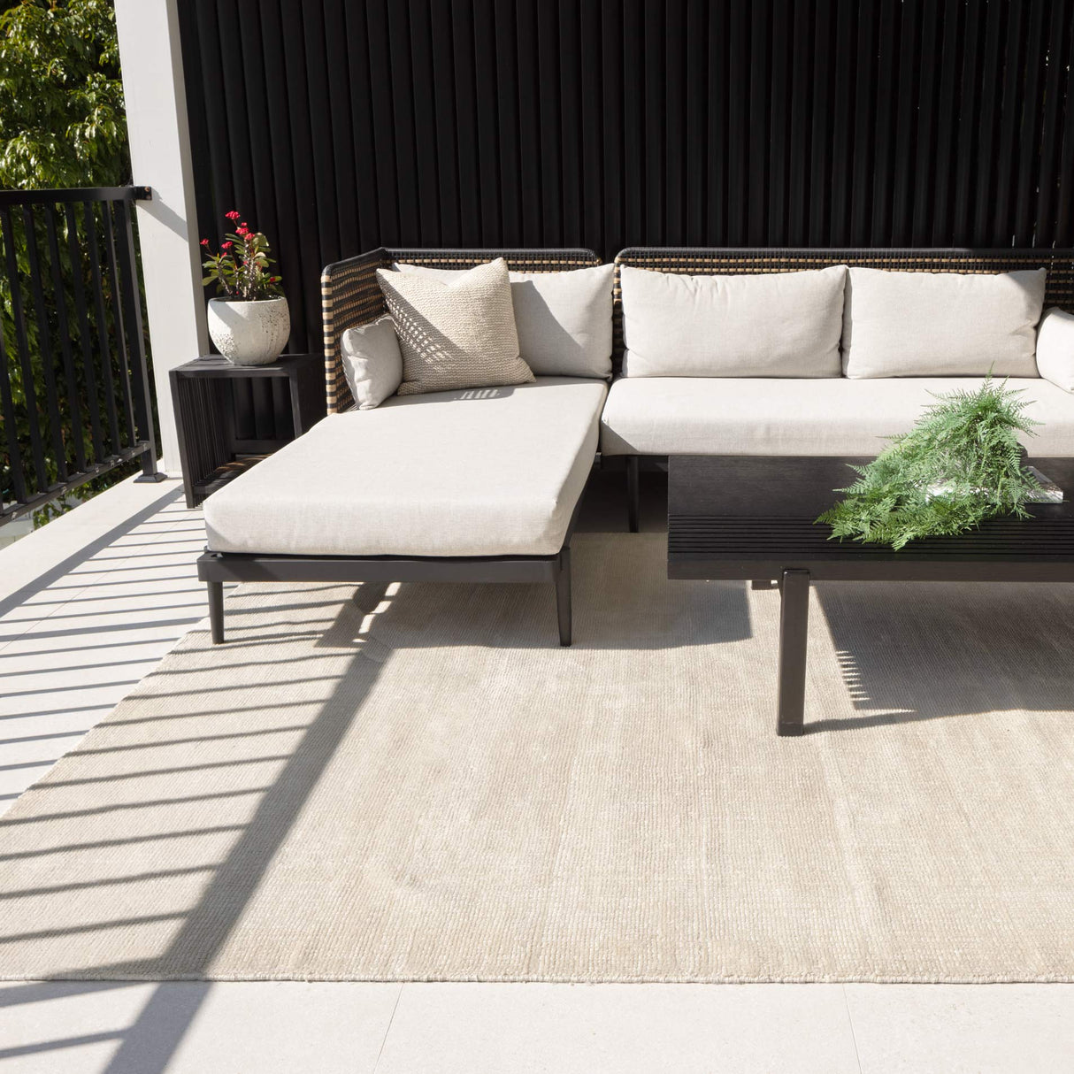 Harbour Cream Indoor Outdoor Rug