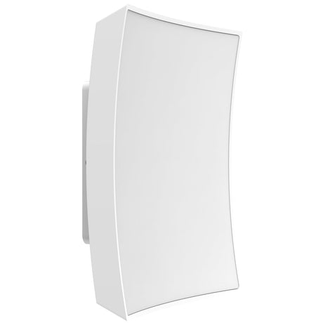 CRISTAL: LED Tri-CCT Exterior Curved Square Wall Lights IP65