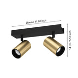 CUMARIBO Spot Light - 2 Lights