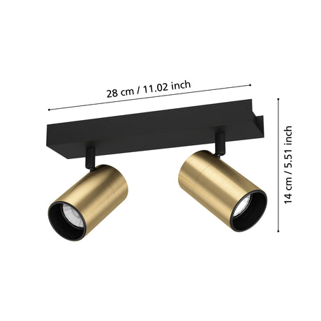 CUMARIBO Spot Light - 2 Lights