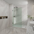 COVEY Frameless Walk-in Single Panel Frosted/ Matralux Shower Screen