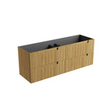 Lovina Tier Wall Hung Vanity Harvest Oak (All Sizes)