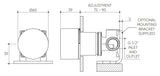 Cahya Wall Progressive Mixer Lead Free drawing