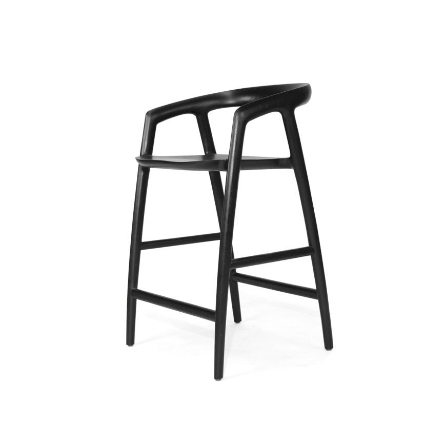 Cali counter stool black