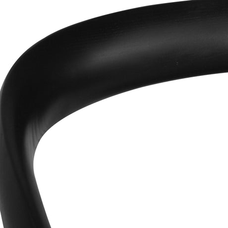 Cali Solid Ash Wood Dining Chair -Black