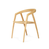 Cali Solid Ash Wood Dining Chair -Natural
