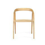 Cali Solid Ash Wood Dining Chair -Natural
