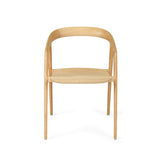 Cali Solid Ash Wood Dining Chair -Natural