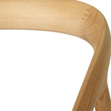 Cali Solid Ash Wood Dining Chair -Natural