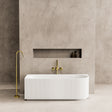 Capri Back to Wall Bathtub (LeftCorner/ Gloss White/Matte White) (1500/1700mm)