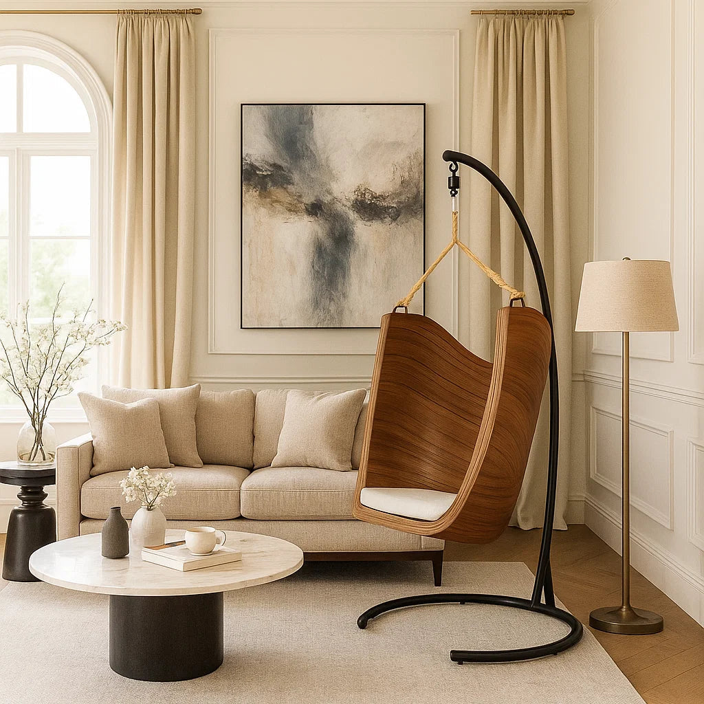 Capri Hanging Chair -Upholstered cushion