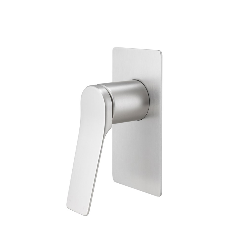RUSHY Square Shower Mixer - Brushed Nickel