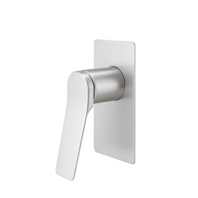 RUSHY Square Shower Mixer - Brushed Nickel