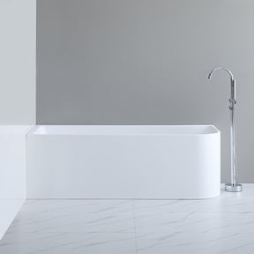 Casey Corner Back to Wall Bathtub (Left Corner/Matte White) (1500/1700mm)