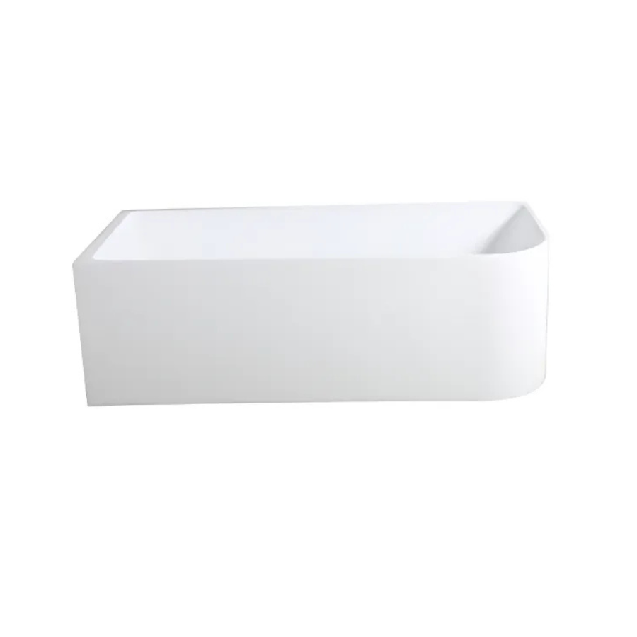 Casey Corner Back to Wall Bathtub (Left Corner/Matte White) (1500/1700mm)