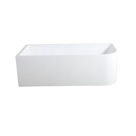 Casey Corner Back to Wall Bathtub (Left Corner/Matte White) (1500/1700mm)