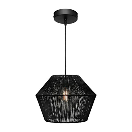 Cassie 1Lt Small Pendant Black