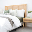 Castaway White Cedar Bedhead  –  King- 1.25m