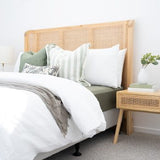 Castaway White Cedar Bedhead  –  Super King- 2.35m