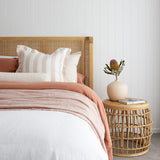 Castaway White Cedar Bedhead  –  Super King- 2.35m