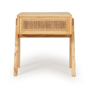 Catalina Cedar Bedside Table - 0.5m